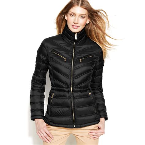 michael kors puffer jacket women|michael kors packable jacket women.